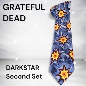 Grateful Dead Dark Star Second Set Tie Psychedelic Starburst Vintage Necktie